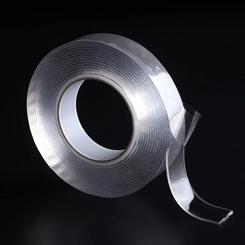 Multi-functional Double-sided Adhesive Nano-tape Seamless Washable Movable Tape