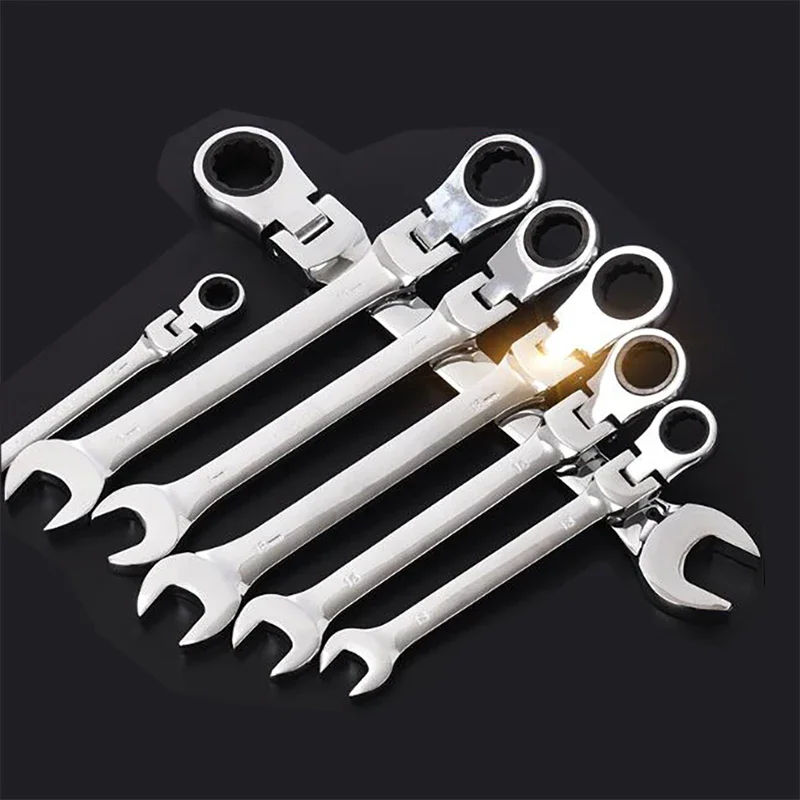 

Metric Flexible Ratcheting Combination Wrench Spanner 6mm 7mm 8mm 9mm 10mm 11mm 12mm 13mm 14mm 15mm 16mm 17mm 18mm 19mm 20mm