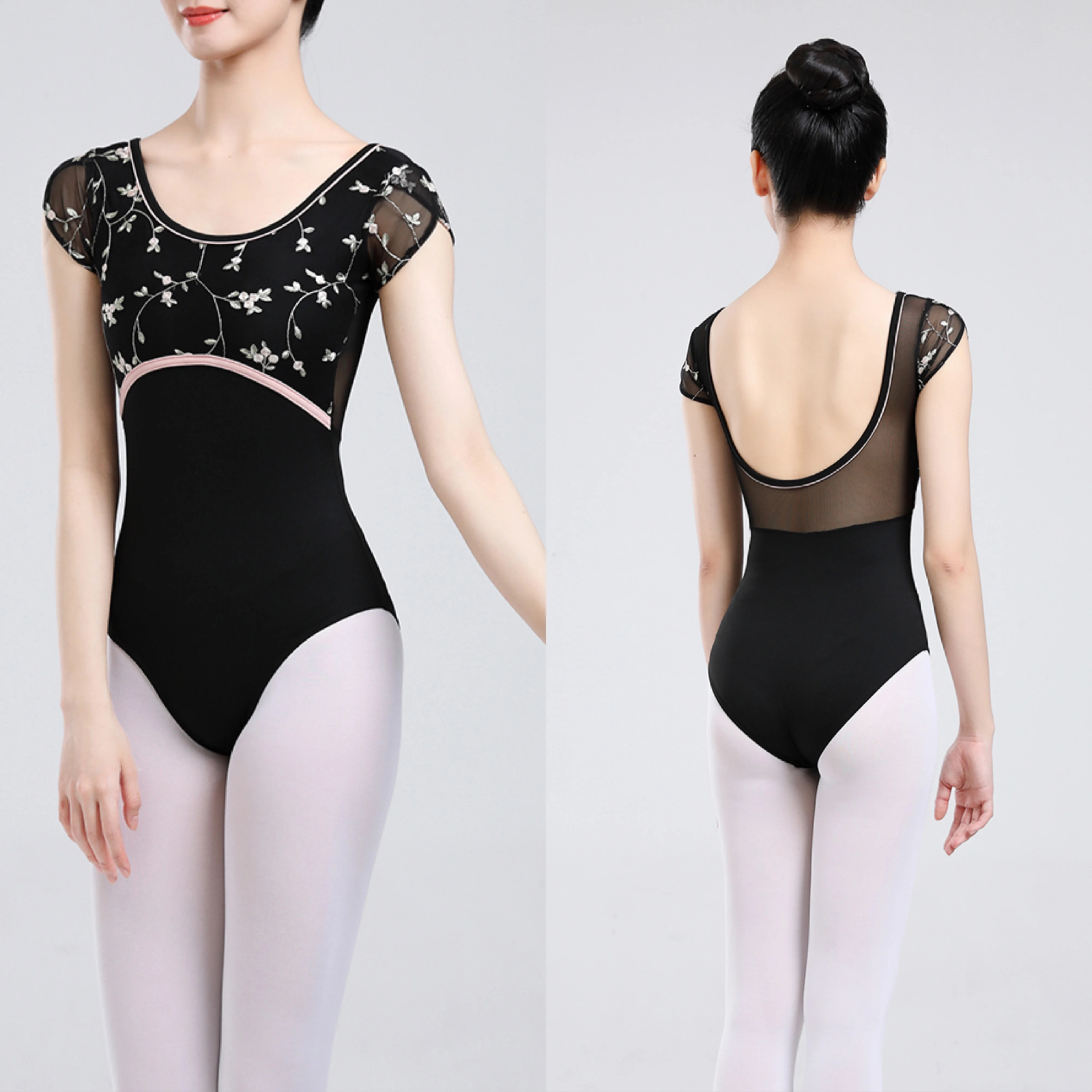 Ballet Gymnastics Dancing Leotard Women 2025 New Arrival Daily Exercise Dance Clothes Adult Elegance Ballet Dance Coverall