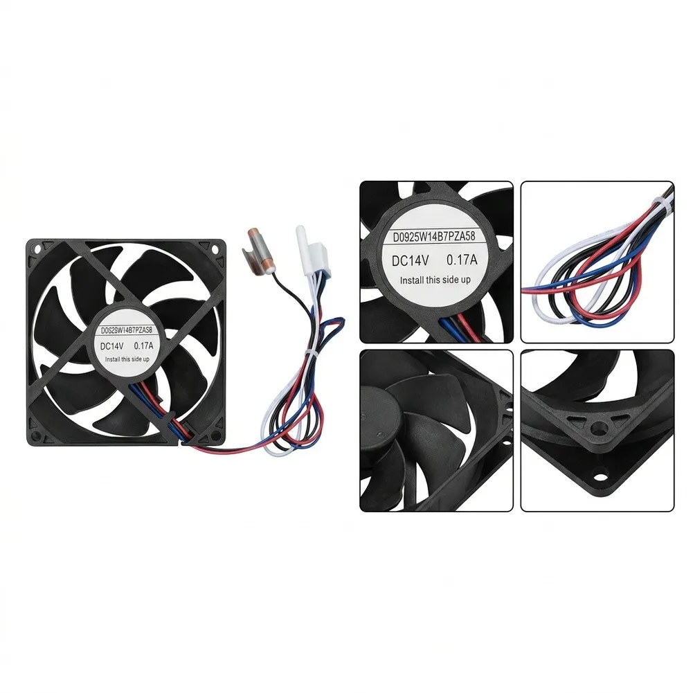 For Refrigerator Evaporator for fan Motor W11087438 Compatible with Models Including WRX988SIBM02 WRX988SIBM03 MFX2876DRM02
