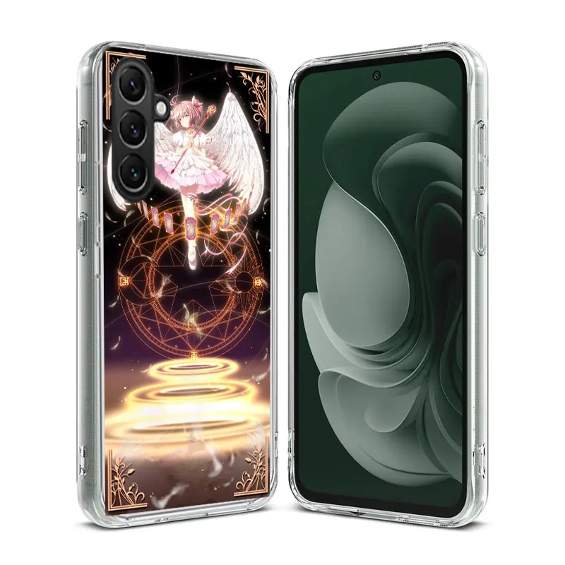 Card Captor Sakura Anime Phone Case Samsung Galaxy A70 A50 A40 A30 A20E M30S M31 M21 M12 J8 J6 J4 M32 M52 M51 A90 A80 A20S M11 A