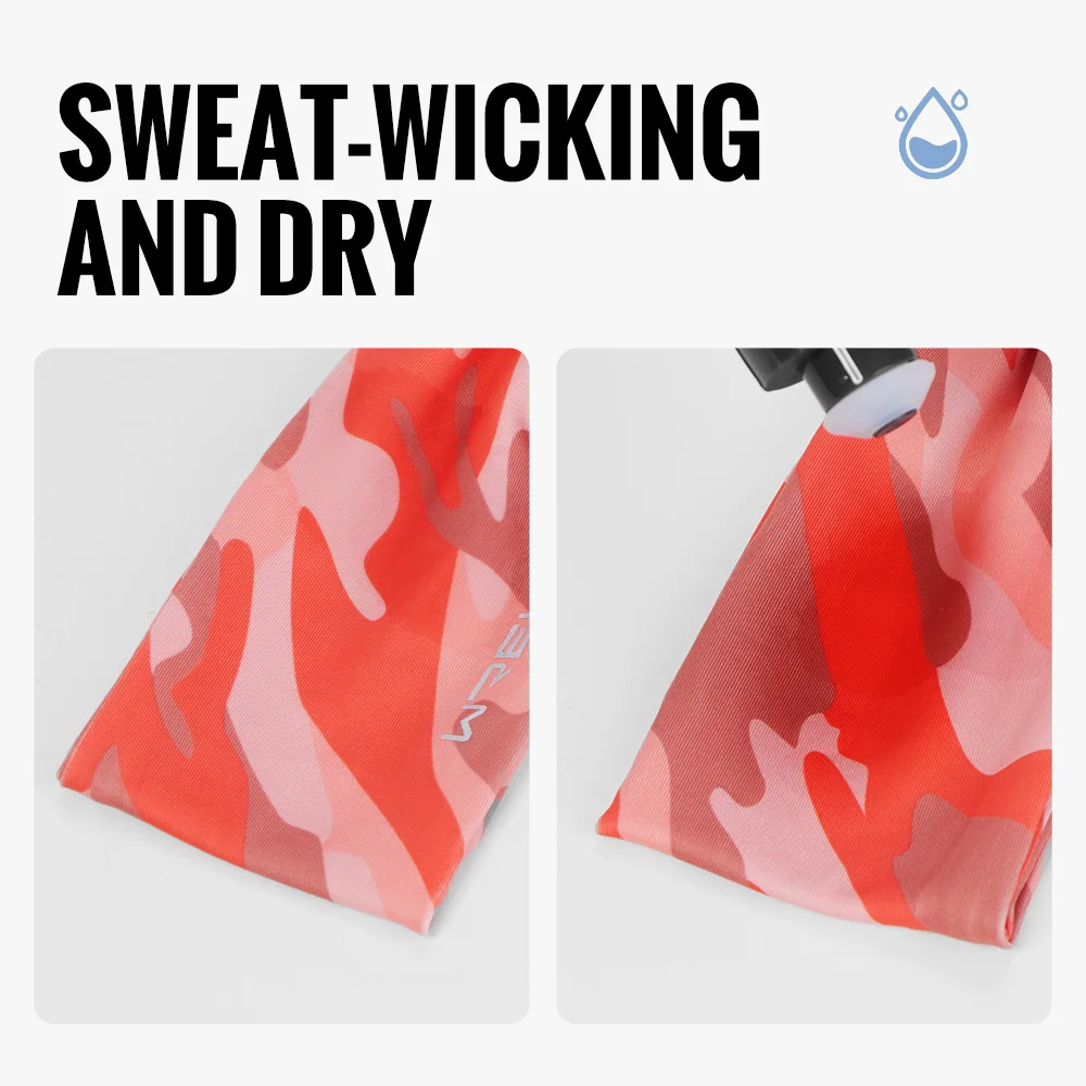 WRELS Headband Sweatband Camo Non Slip Breathable Quick Dry Stretch Men Women Running Basketball Gym Tennis Cycling Hiking Wrap