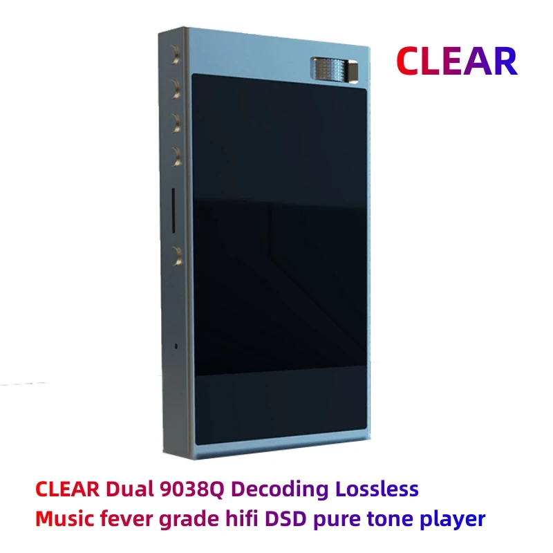 

New CLEAR Dual 9038Q Decoding Lossless Music Fever Hifi DSD Pure Tone Player