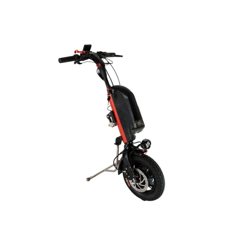 Factory direct sales double hydraulic disc wheelchair traction head mobility aid 36V 8Ah 30KM outdoor use