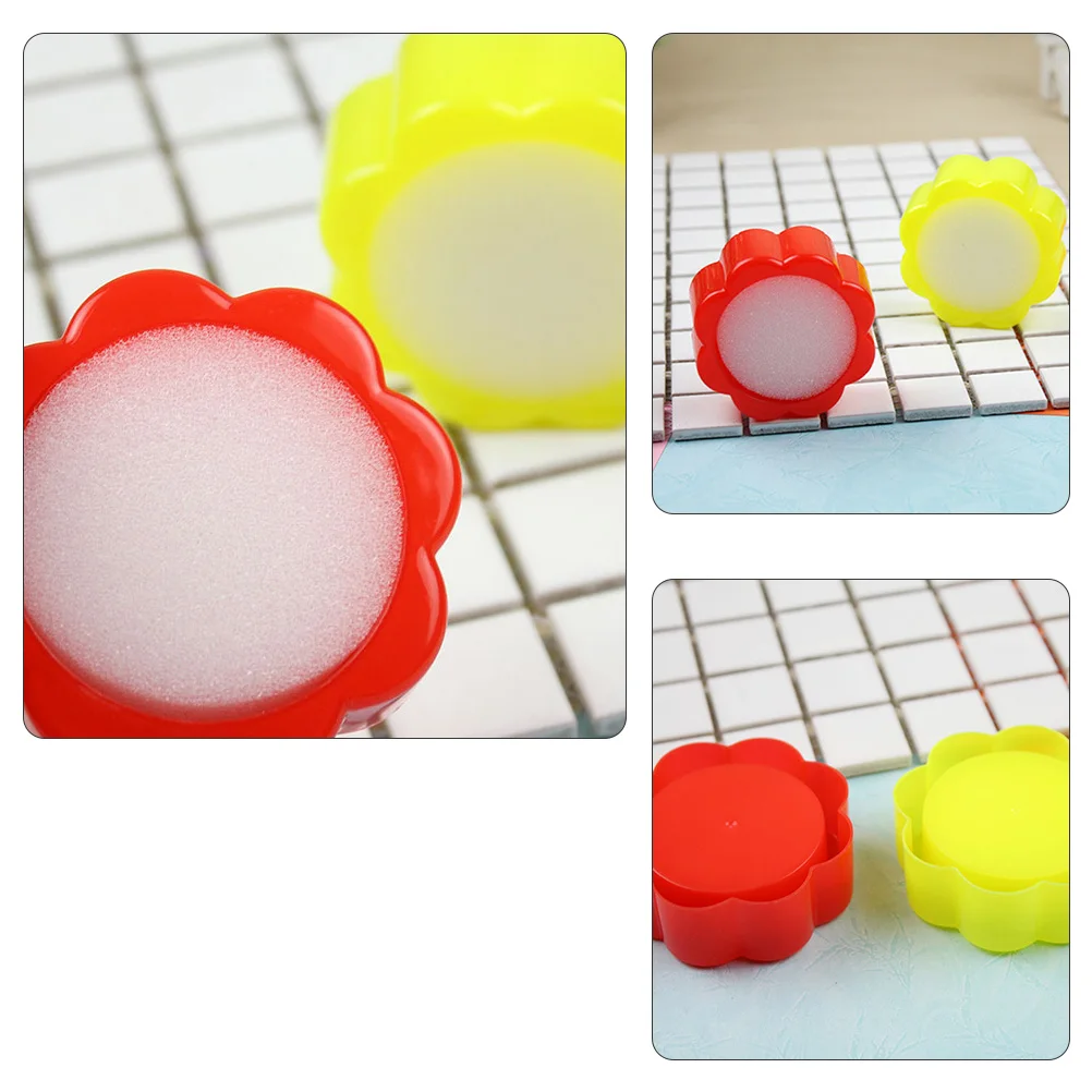 10Pcs Counting Sponge Pool Finger Wet Sponge PP Plastic Hand Wetter Non-Damageable Soft Banking Aid Efficient Time