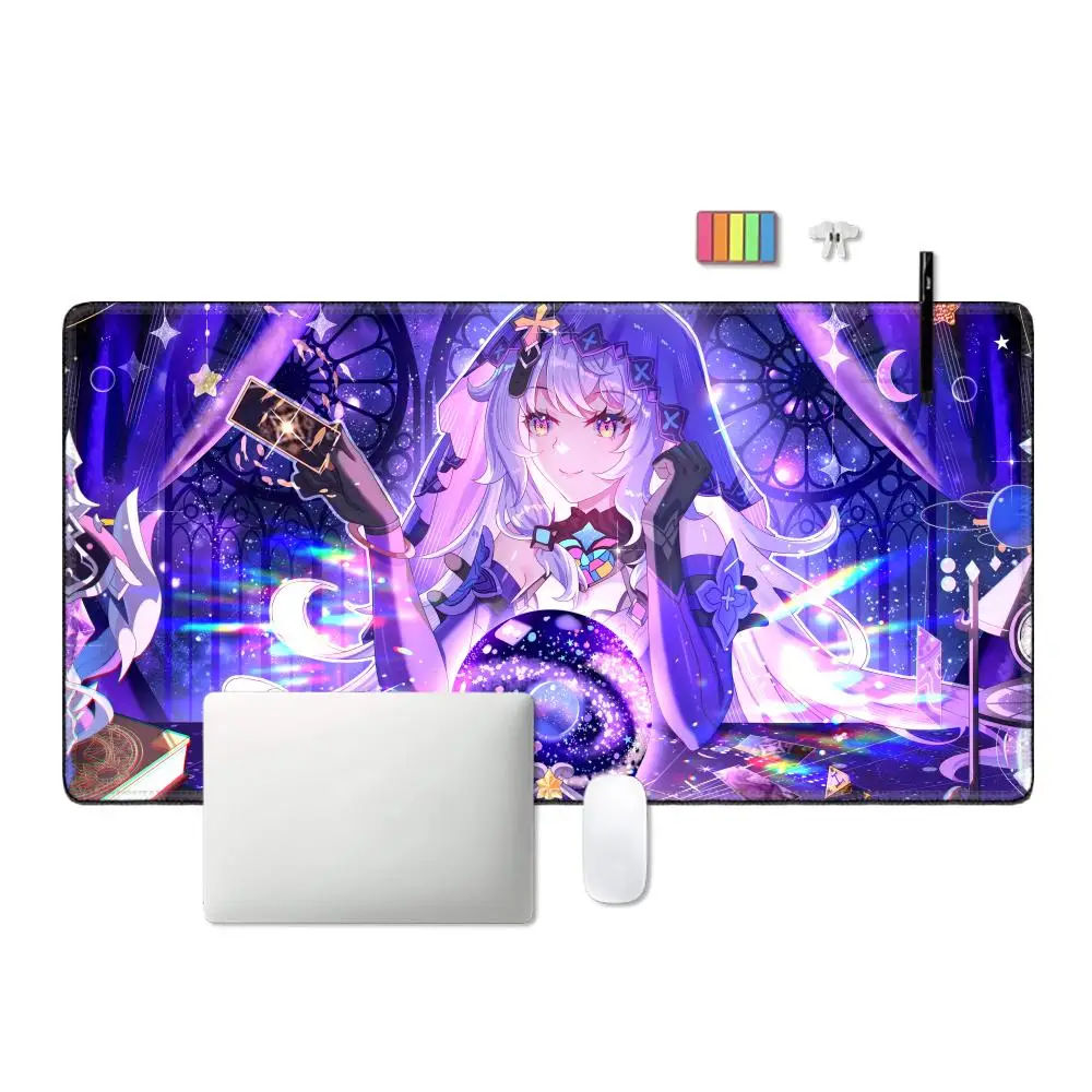 Honkai Star Rail Black Swan Gaming Large Mouse Pad Computer Laptop Mousepad XXL Office Keyboard Pad Desk Mat PC Gamer Mouse Mat