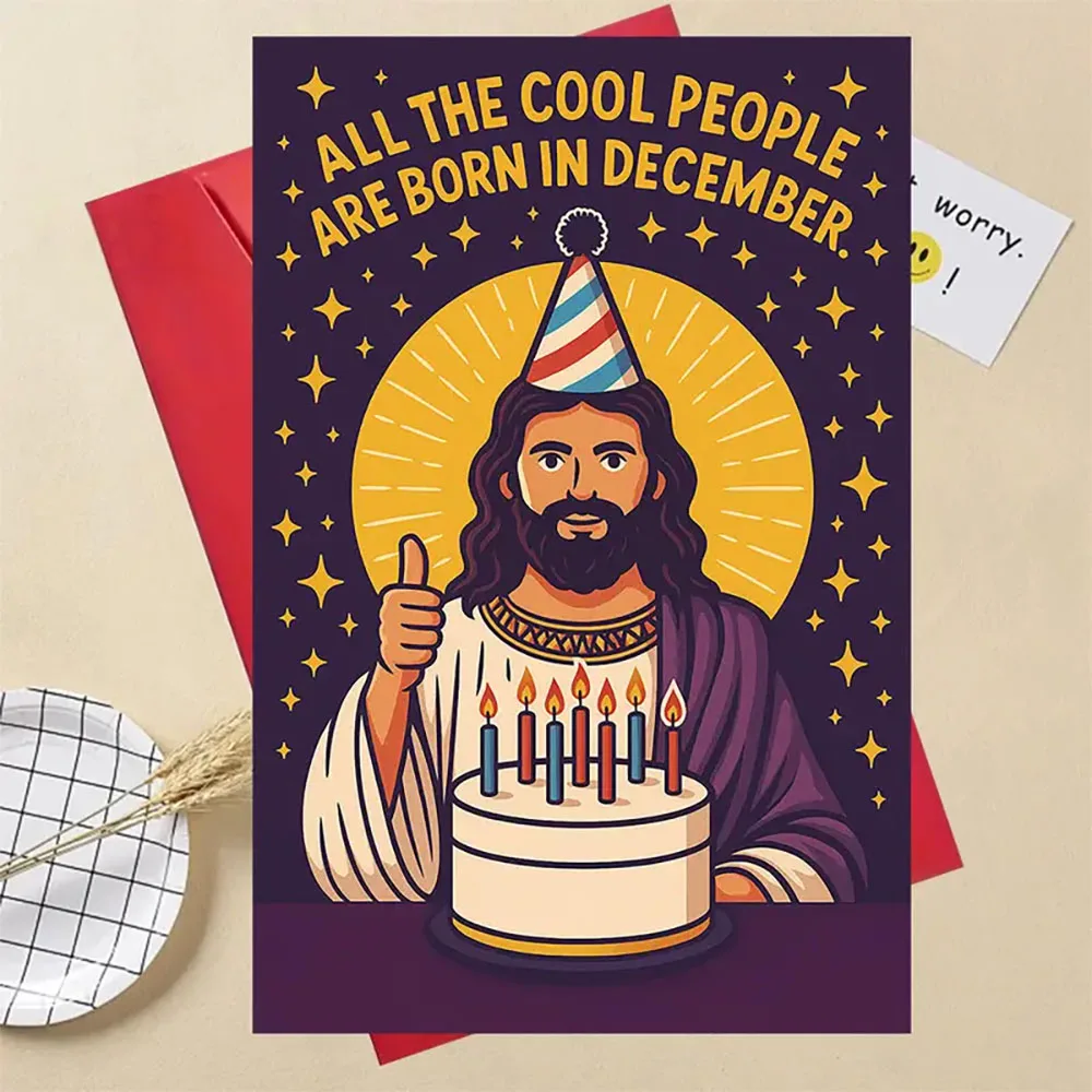 

2/4/8Personalized name and birthday cards (for birthdays, baptisms, party invitations)