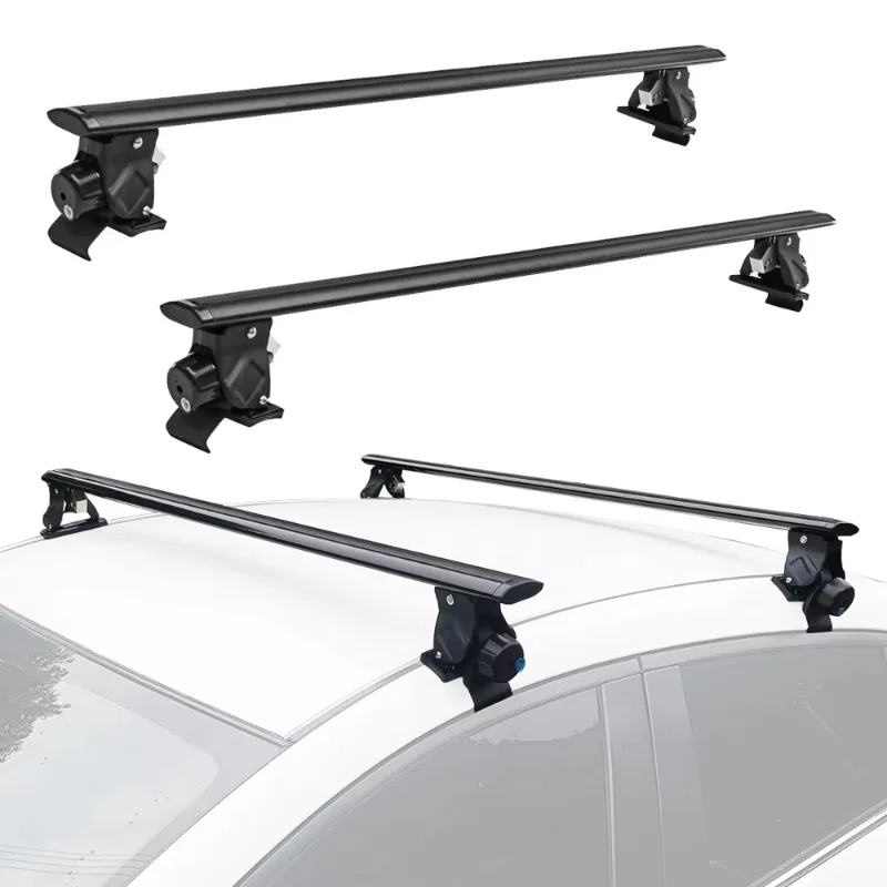 

Universal Roof Crossbar Aluminum Alloy Roof Rack Suitable for cars/vehicles without luggage racks