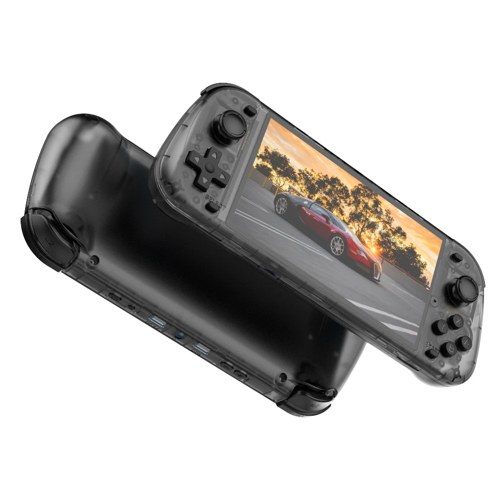 Nieuwe R50S Retro Handheld Game Console 5.1 Inch Groot Scherm Linux Systeem 854*480 4200mAh Video Gaming speler Jongen Geschenken - afbeelding 2