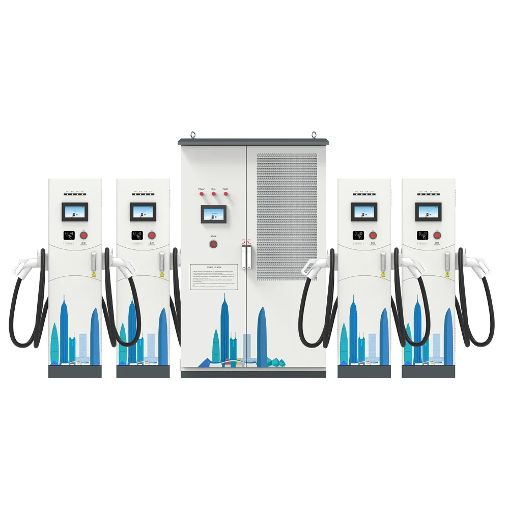 Power Cabinet+charging Terminal Split Type Safety EV DC Fast Charger Car Charging Station Electric Vehicle Charging Station