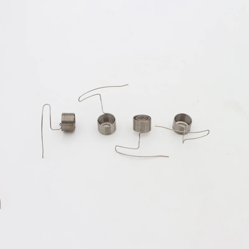 Electroplated Stainless Steel Alarm Spring Pick-up Springs Flat Bottom Plug Rod Spring with Magnetic Computer Embroidery Machine