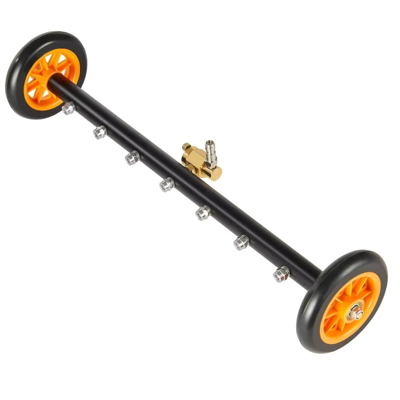 Stainless Steel Surface Cleaner 24 Inch 7 Nozzles, High Pressure Washer, Chassis Cleaner, High Pressure Cleaner