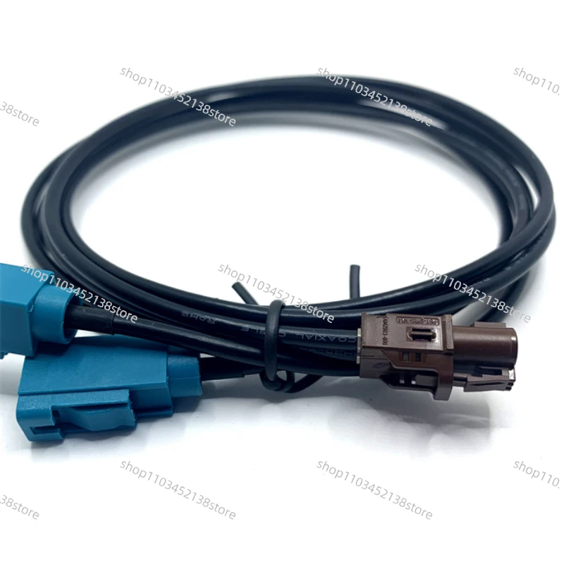 

2Pin Mini Fakra HFM F Female Connector to Female Fakra Z Automotive Cable Assembly