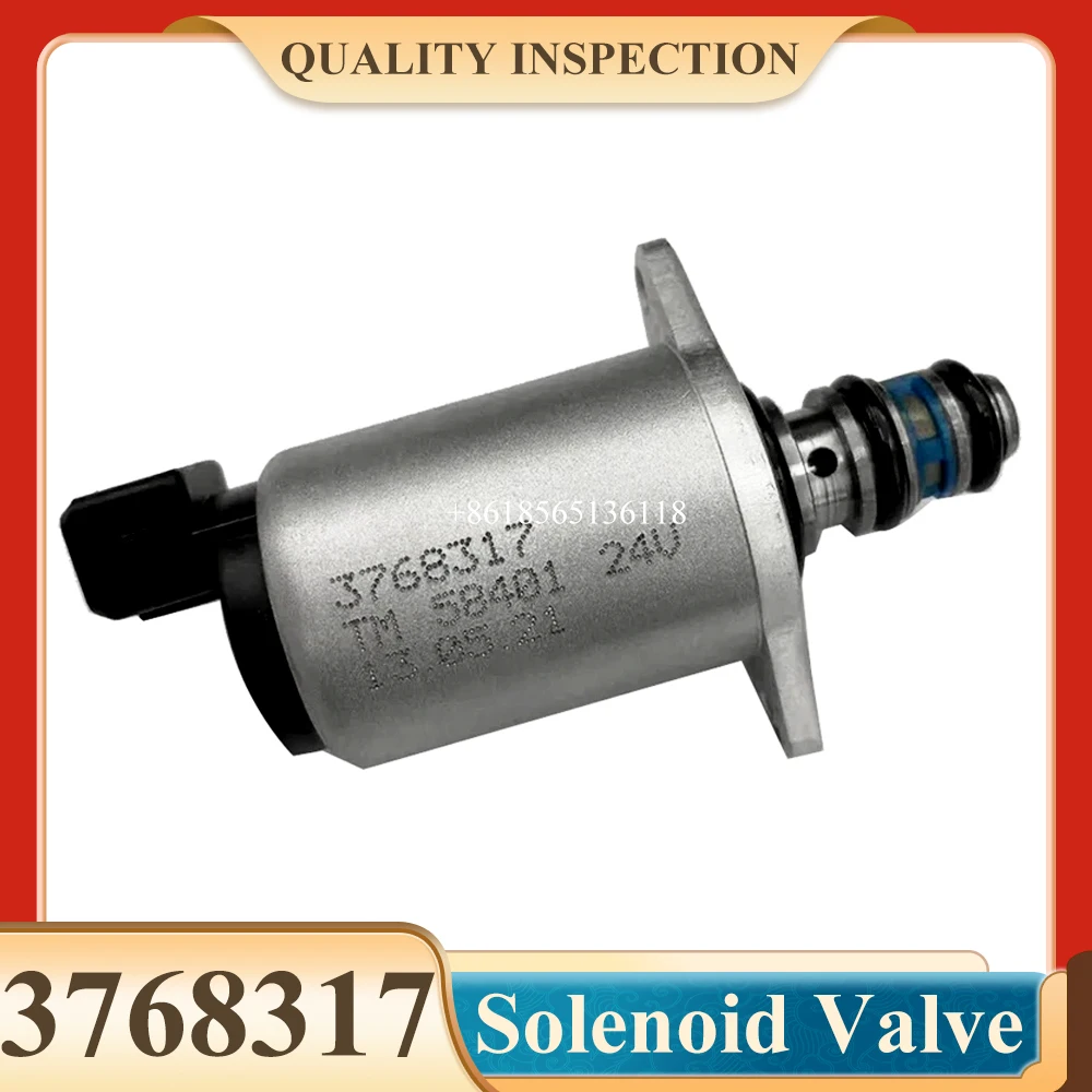 Excavator Parts Solenoid 3768317 TM58401 For Forklift Pilot Proportional Valve 393000M024 PVC25 24VDC