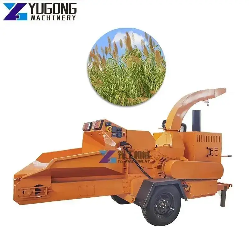 YG Wood Sawdust Machine Diesel Wood Branch Hammer Mill Crusher Mobile Diesel Wood Chipper Machine Wood Chippers