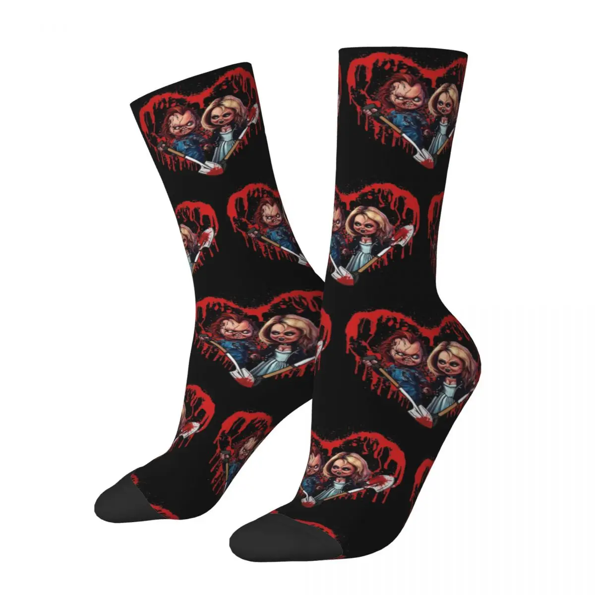 Bride Of Chucky Socks Men's Women's Polyester Casual Socks Hip Hop Spring Summer Autumn Winter Socks Gifts