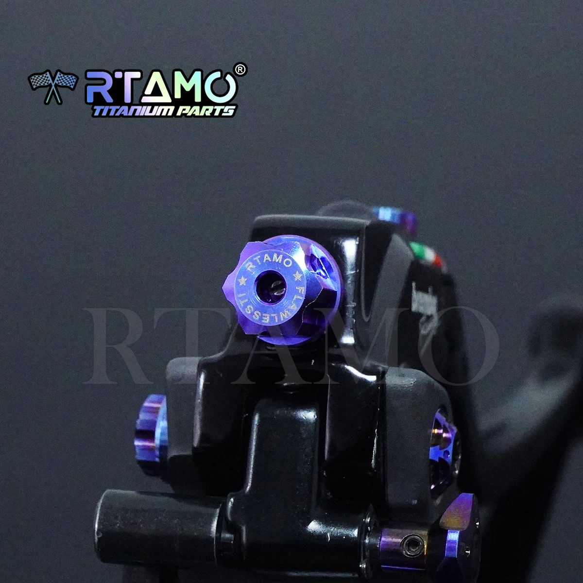 RTAMO Gr5 Titan-Einstellmutter für Brembo 17/18/19RCS/ RCS Corsa Corta
