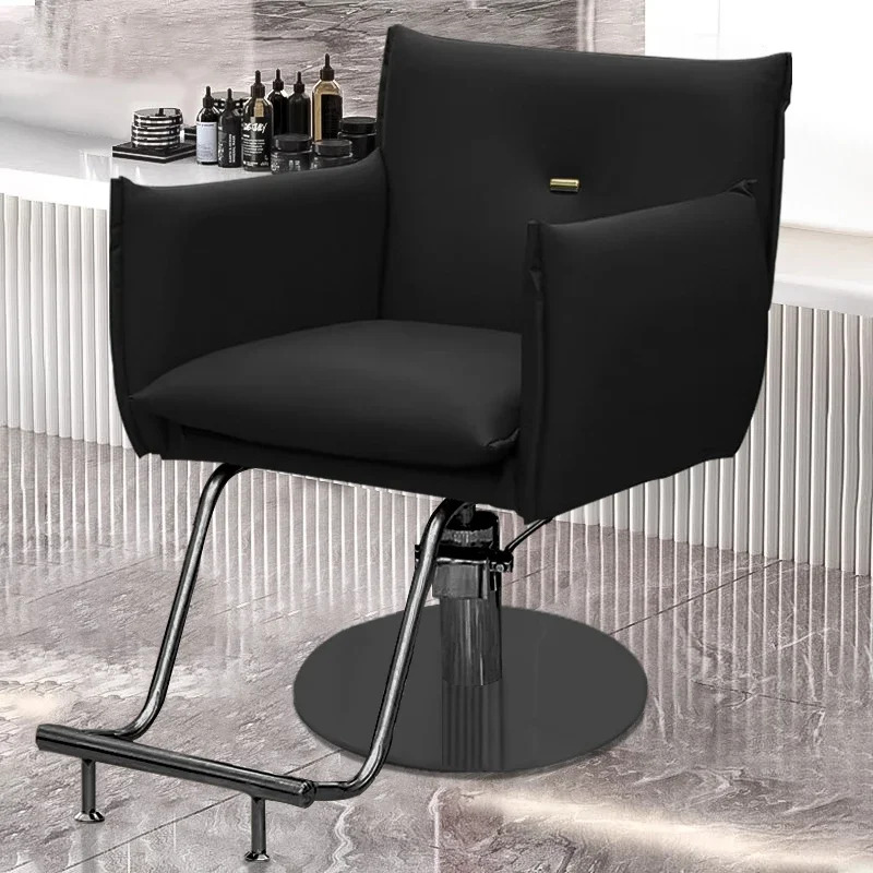 

Reclining Barber Chairs Esthetician Hairdressing Manicure Beauty Chair Rolling Vintage Silla Giratoria Luxury Furniture