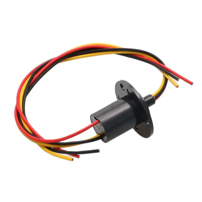 1PCS Wind Power Large Current 15A/30A 3CH Channels Slip Ring Dia.22mm Rotate Connector Sliprings Signal Conductive Rotary Joint