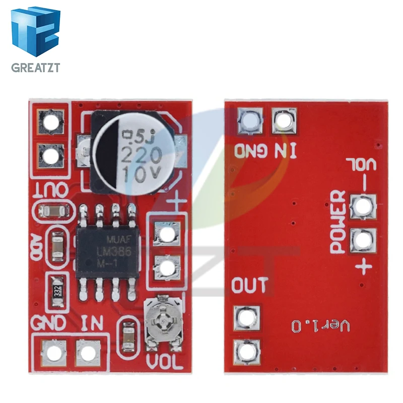 DC 5V-12V Micro Electret Amplifier MIC Condenser Mini Microphone Amplifier Board