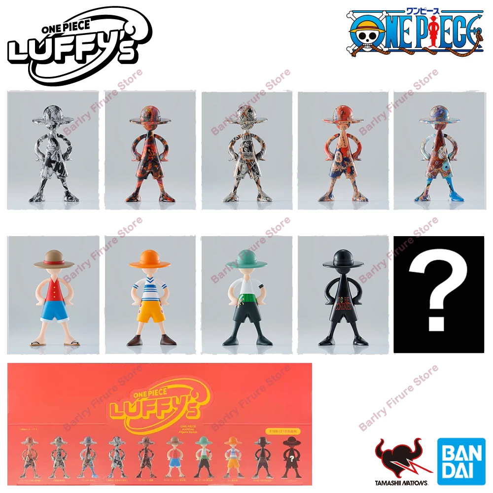 

Оригинальная подлинная фигурка BANDAI One Piece LUFFY's Archive of Adventure [Vol.1], аниме-фигурки, коллекция моделей, игрушки, подарки