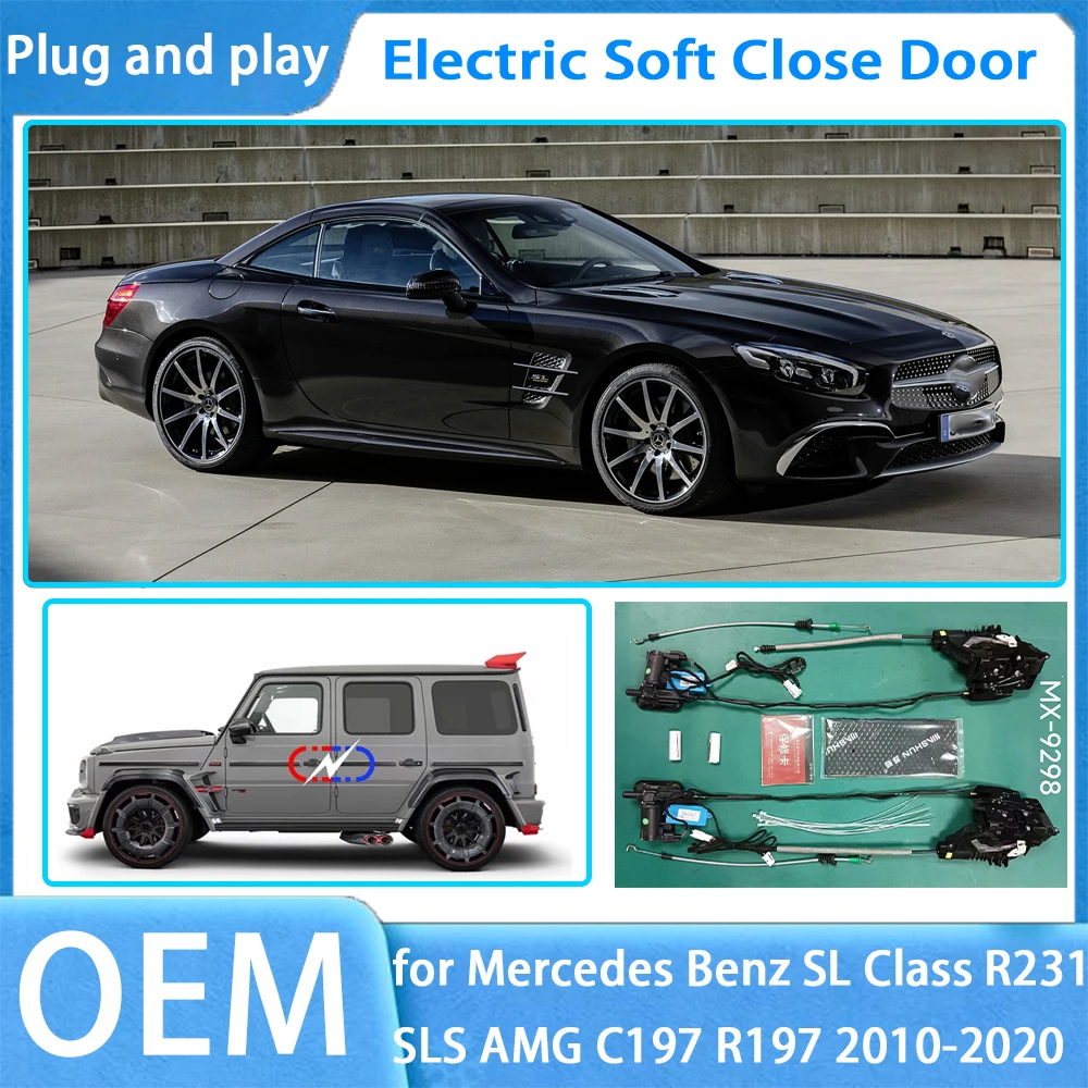 

for Mercedes Benz SL Class R231 SLS AMG C197 R197 OEM Car Soft Close Door System Automatic Electric Auto Pull Power Latch Power