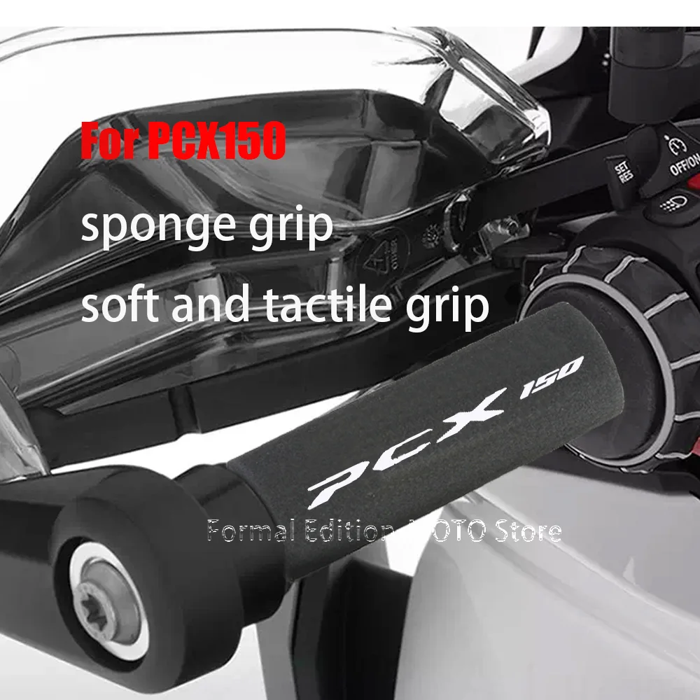 

For Honda PCX150 Motorcycle Grip Cover 27mm Soft touch Motorcycle Sponge Grip