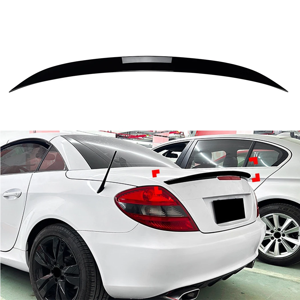 

Rear Spoiler Wings ABS For Mercedes-Benz SLK-Class R171 2005-2010 AMG Rear Trunk Spoiler Lip Tail Wing Rear Trunk Lid