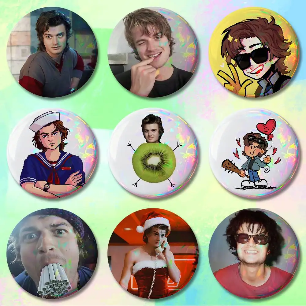 J-Joe K-Keery Djo Actor 32mm 58mm 75mm 44mm 25mm Anime Badges Brooches DIY Pins Decorations Birthday Gifts