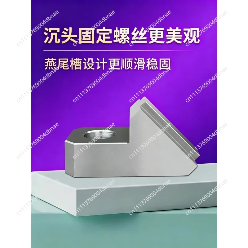 Heavy-duty heightened toad pliers side fixed anti-warping multi-station precision vice CNC mold processing