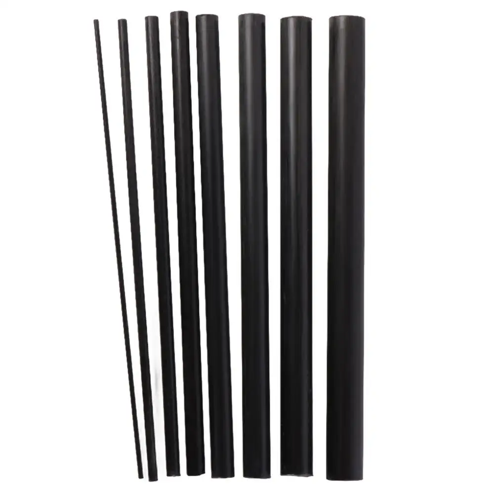 Hochfeste Kohle faser sticks Wickel faden leichte Angelrute Reparatur satz Verstärkungs stange 1mm ~ 10mm