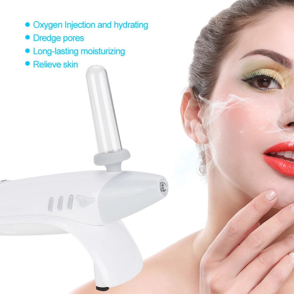 Profession Nano Water Oxygen Sprayer 3-Speed Adjustment Fine Oxygen Injection Atomization Moisturizing Skin Care Sprayer Machine