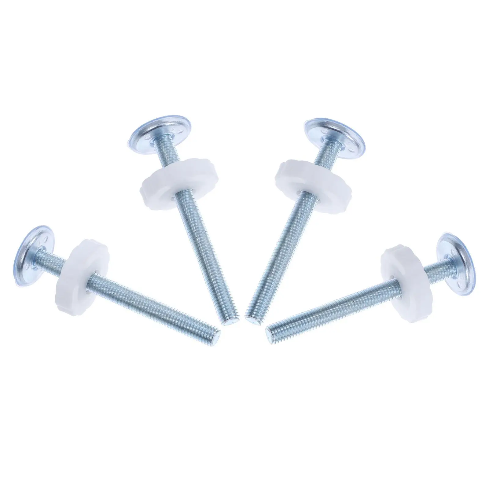 4 قطعة شنت الضغط بوابة مسمار مزلاج الخيوط المغزل قضيب لبوابة سلامة الأجهزة المضادة للانزلاق من خلال بوابات المسمار #6