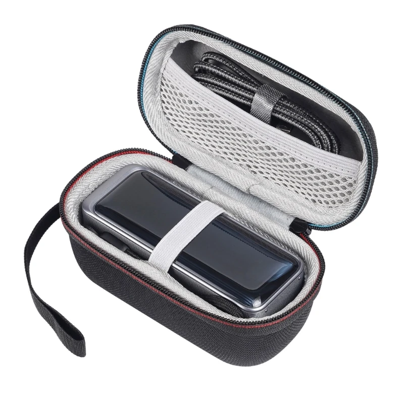 Portable Storage Bag for Anker Prime 65W 9600mAh Power Bank Case Charger Digital Cable Case EVA Earphone Phone Holder Travel Bag