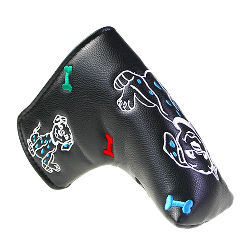 

Golf Putter Cover Fits Blade Bucket Sticker PU Leather Thumb Protective Outdoor Club Blade Golf Putter Cover Accessories