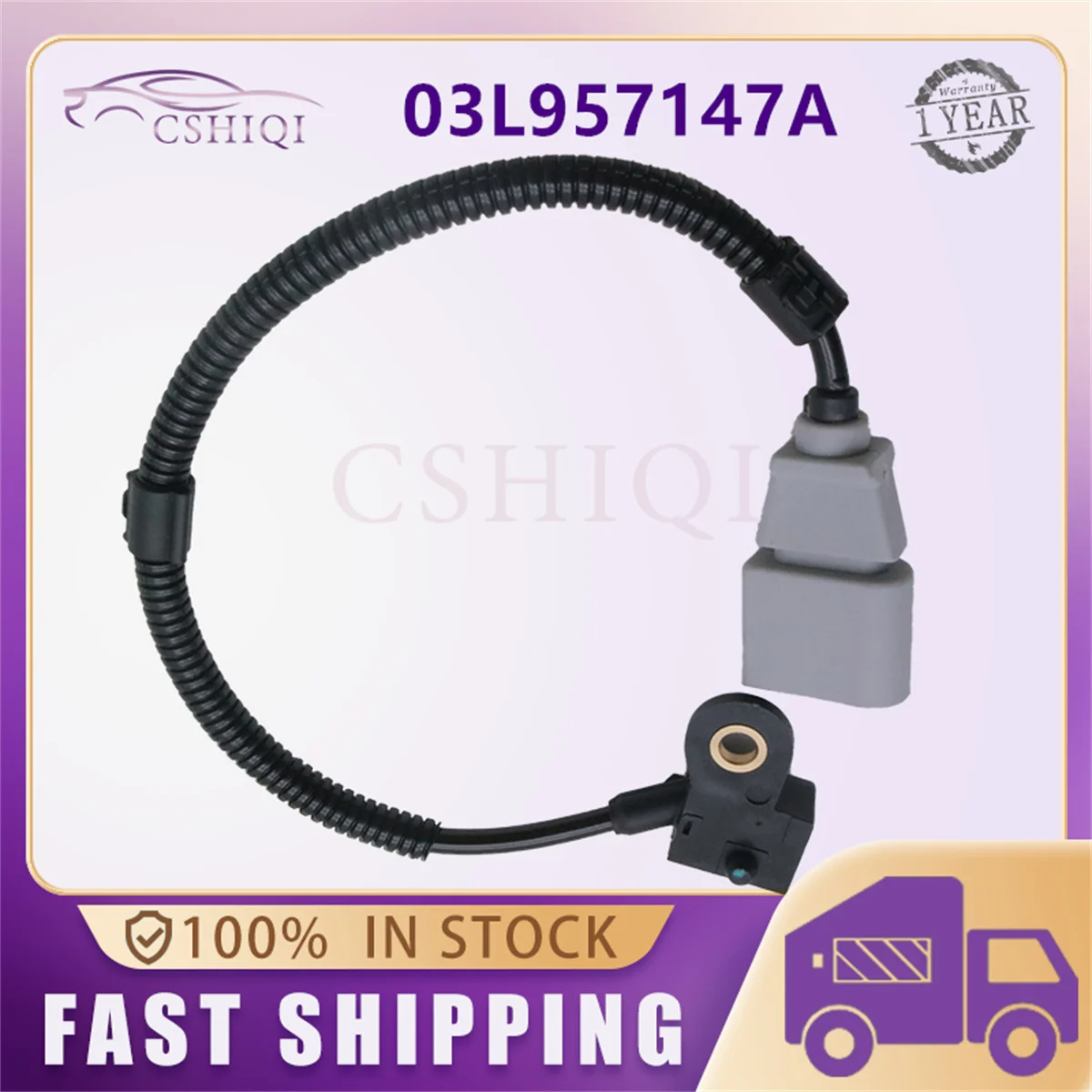 03L957147A Engine Camshaft Position Sensor For Audi A3 VW Caddy Jetta Touran Passat Seat Alhambra Ibiza Skoda Octavia Superb