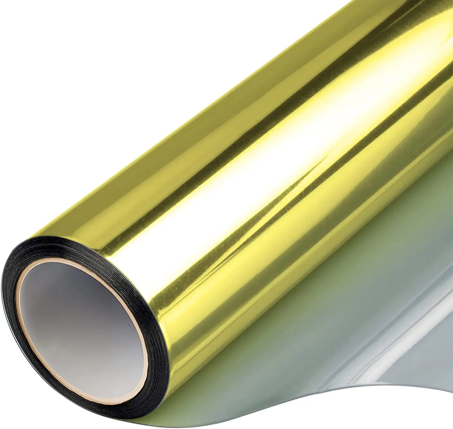 Zilver transparant zonnebrandfilm vinyl zelfklevend eenrichtingsspiegel PET UV-bestendig Drop-Shipping dagelijkse privéglassticker