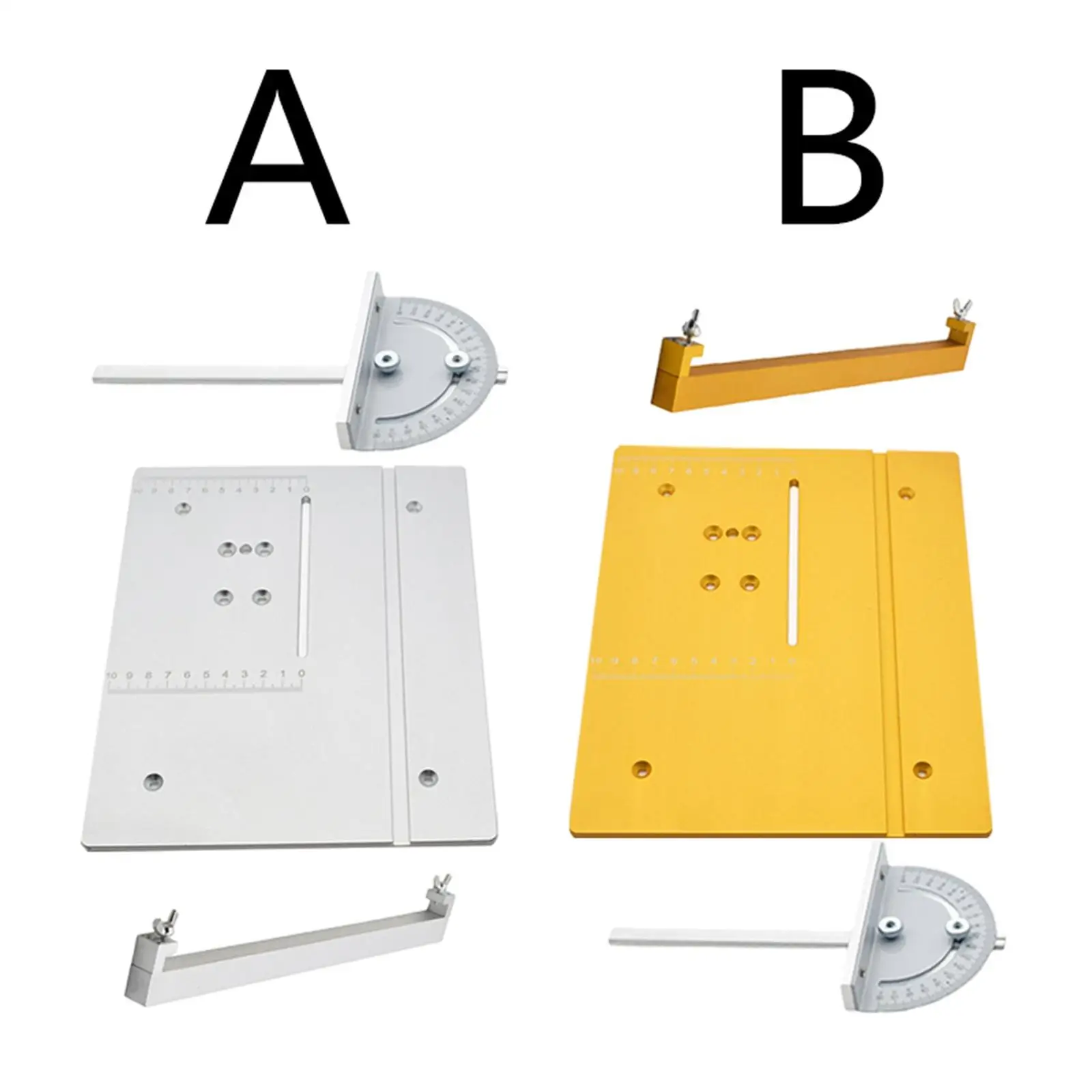 Aluminum Alloy Circular Saw Table Panel Machine Edge Guide Positioning for Electricity Circular Saw Woodworking Carpenter