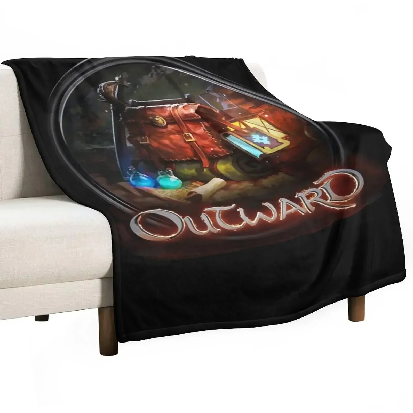 OutwardClassic T-Shirt.png Throw Blanket Hairys Thermal Thermals For Travel Tourist Kid'S Soft Big Blankets