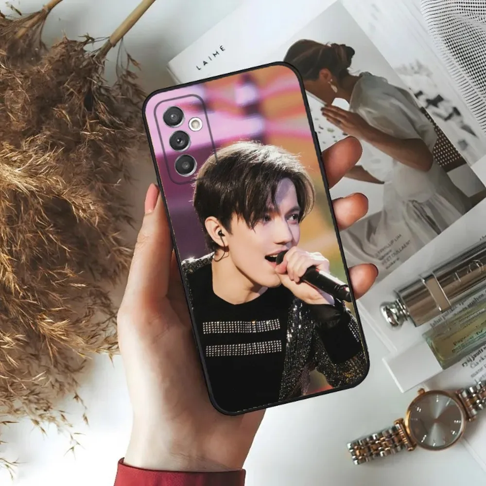 Dimash Kudaibergen Singer Phone Case For Samsung S24,23,22,30,21,10,9,Ultra,Plus,Lite,FE,5G Black Soft Case