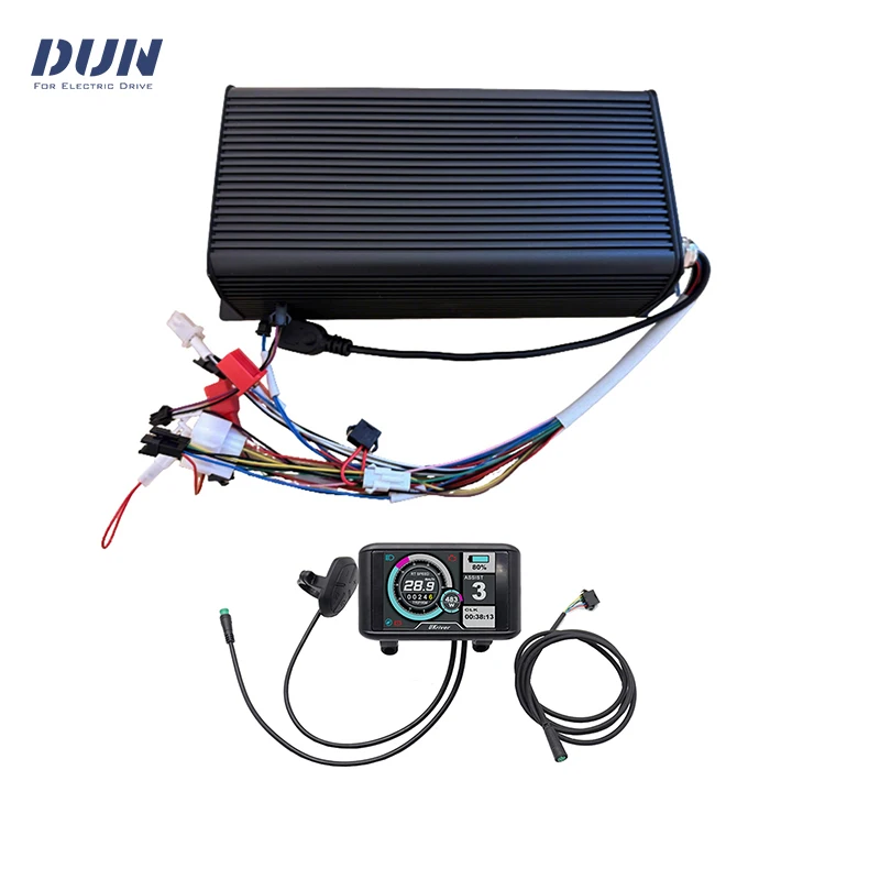 

Sabvoton SVMC7260-APT Protocal V2 60A 48-72v BLDC Controller with UKC1 display For QS Hub Wheel Motor