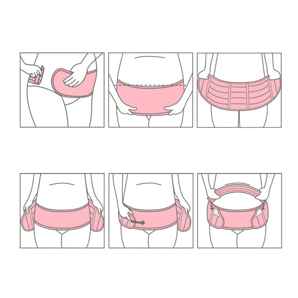 

Adjustable Maternity Support Belt Breathable Belly Band Pregnancy Abdominal Band Pelvic Support For Comfortable Pregnancy Xxl