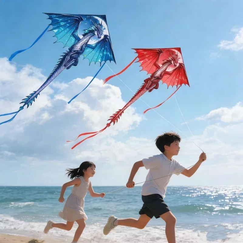 드래곤 플라이 연, 어린이 야외 놀이용 장난감, 연줄, 독수리 연, 낚시용 파라포일, 새 연, 견인 연, 릴, 풍선, 해변용