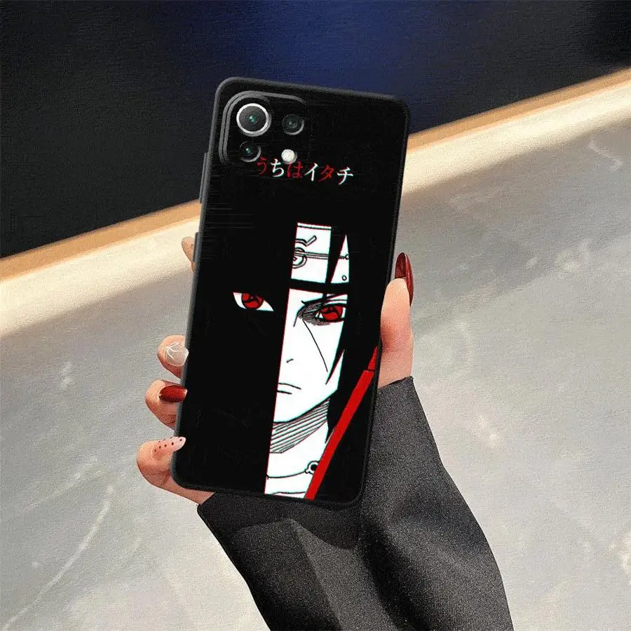 أنيمي Akatsuki Uchiha Itachi غطاء هاتف ناعم أسود لهاتف Xiaomi Mi 11 12 13 Lite 13 14 15 Pro 10T 11T 12T Pro 12X