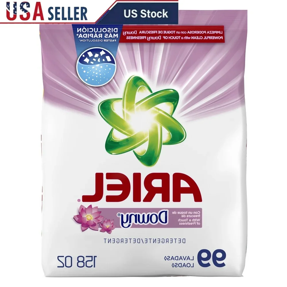 

Порошковое стиральное средство с приятной свежестью 4,5 кг, 99 нагрузок, удаление пятен, смягчитель ткани, длительный цвет свежести