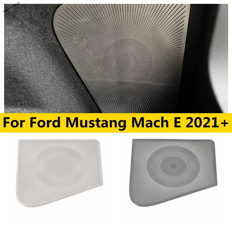 

Dashboard / Rear Tail Trunk Stereo Speaker Audio Sound Cover Trim Fit For Ford Mustang Mach E 2021 - 2023 Interior Accessories