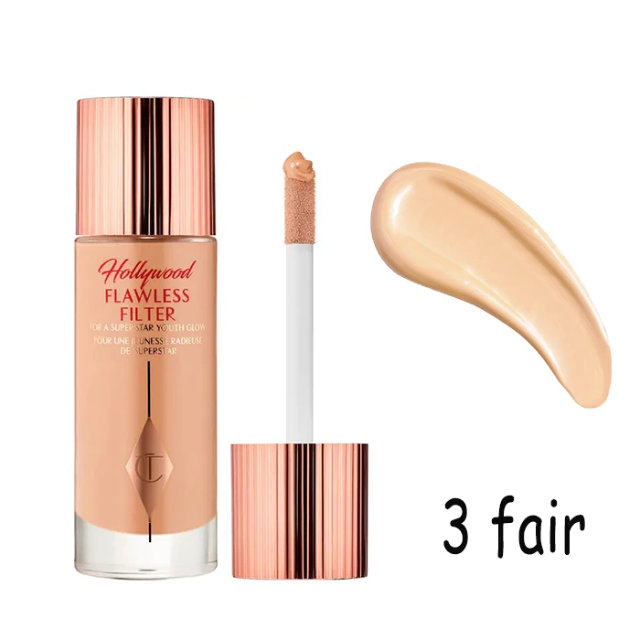 Charlotte Tilbury CT 5Colors Starlight Beauty Liquid Concealer Highlighter Facial Spot Concealer Foundation Huidvriendelijke make-up