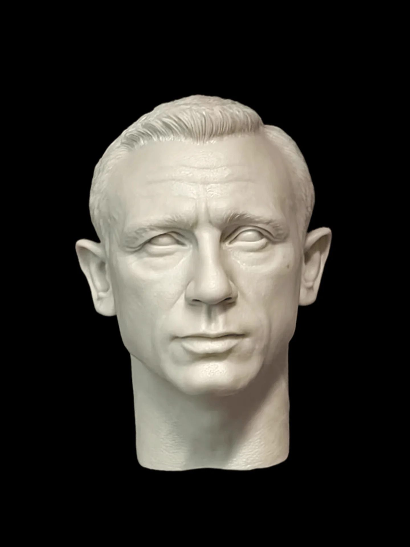 

Набор для сборки модели из литой смолы в масштабе 1/6, GK, статуэтка головы персонажа из фильма, неокрашенная (серая) (подходит для фигурок 12 дюймов)