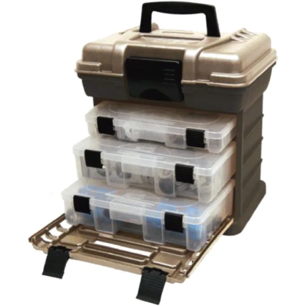 

Plano Molding 1363 Stow N Go Storage Toolbox in Graphite Gray and Sandstone Finish