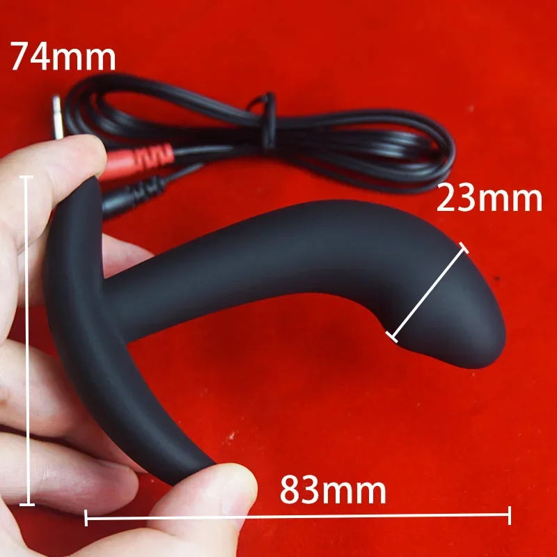 Electro Shock Anal Butt Plug Dilator,Electric Sex Toys,BDSM Electrostimulator Electroshock,E stim Estim Prostate Massage